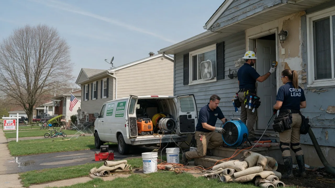 Flood Cleanup in Tamaqua, PA near me